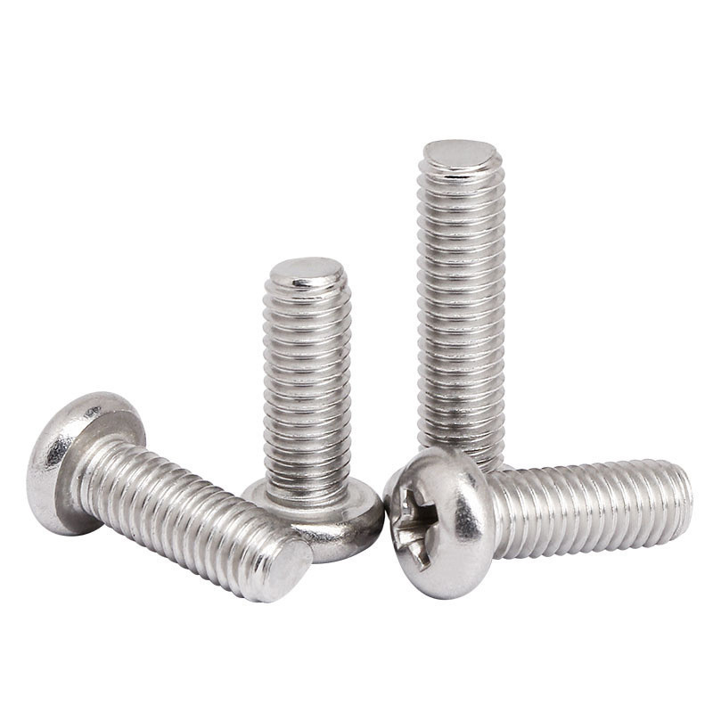 Ốc Vít pake đầu tròn M3,M4,M5 inox 304