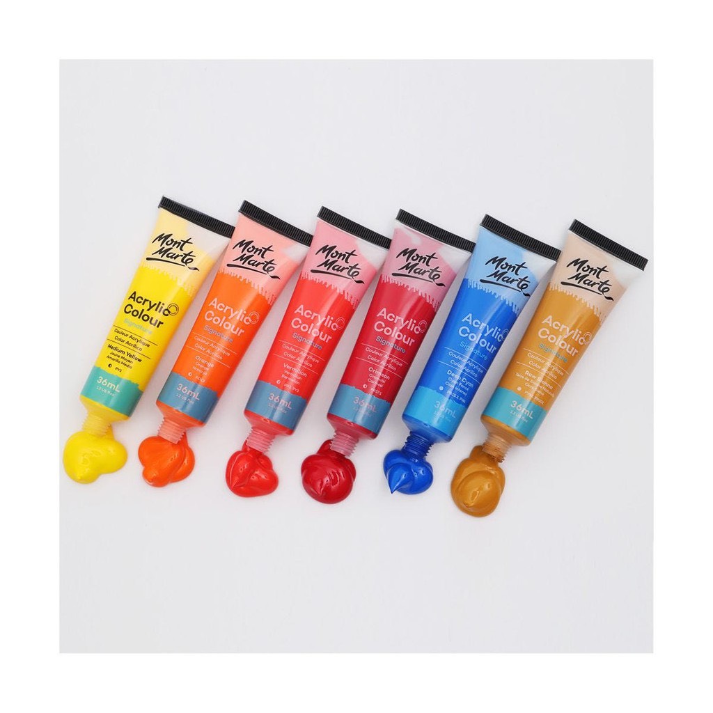 Màu Acrylic Mont Marte 36ML 18/24 màu