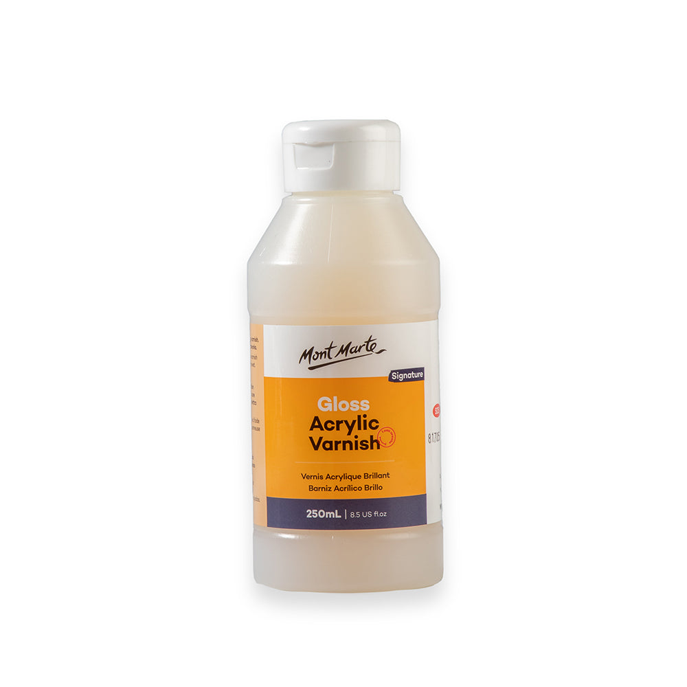 Mont Marte Gloss Acrylic Varnish Varnish 250.