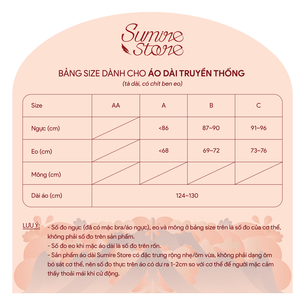 Sumire Store Áo dài Truyền thống Tú Lê