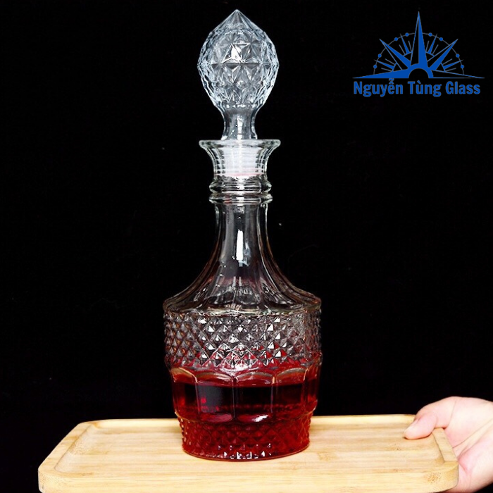 Chai Thuỷ Tinh Cao Cấp 800ML