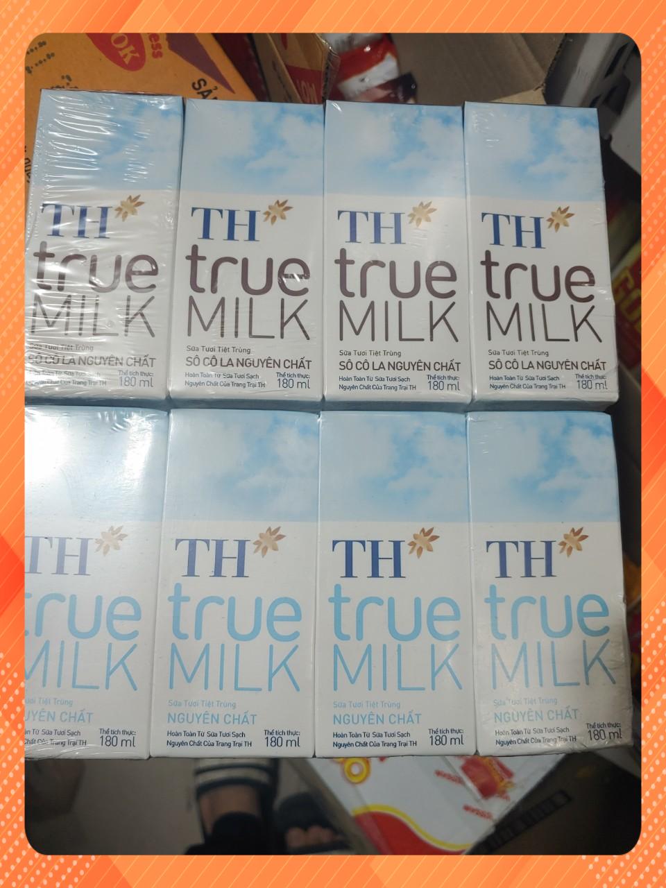 Sữa TH True Milk 180ML( vỉ 4h x180ml)
