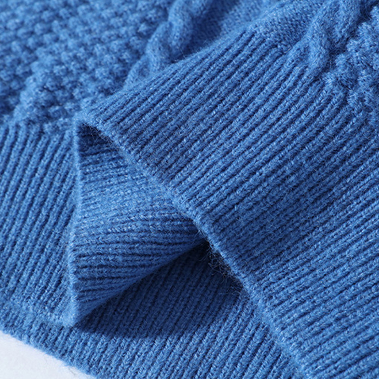 Pánsky sveter s dlhým rukávom, útulný a pánsky zimný sveter, mäkký pletený, teplý a proti žmolkovaniu, ideálny na jeseň a 310_voghion.com