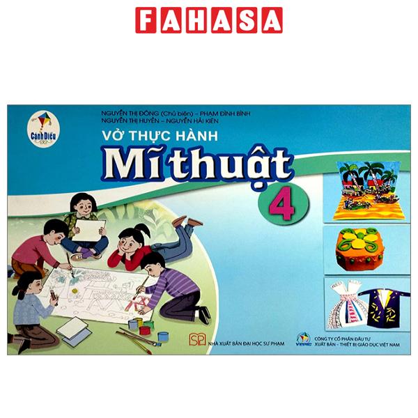 Fahasa - vở thực hành mĩ thuật 4
