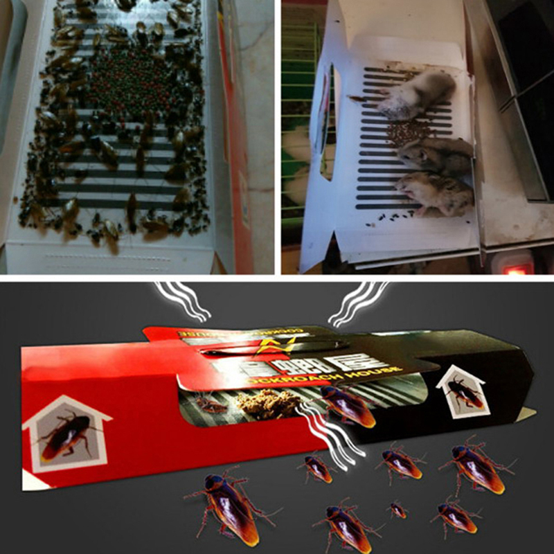 Cockroach House Cockroach Trap Killing Bait Catcher Traps Insect Pest ...