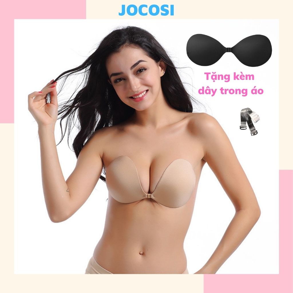 [HCM]Miếng Dán Ngực Áo Dán Ngực Cài Trước Nâng Ngực  ( Tặng Kèm Dây Trong Ngang Lưng Chống Tuột ) -Đồ Lót Nữ SG