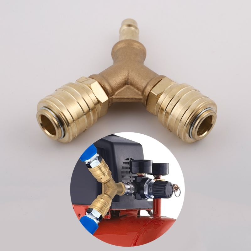 Upgraded%20Compressed%20Air%20Distributor%202-Way%20With%202%20Couplings%20Nw7.2%201/4-Inch%20Ag%20Air%20Hoses%20Quick%20Coupling%20Distributor%20Brass%20-%20Image%202