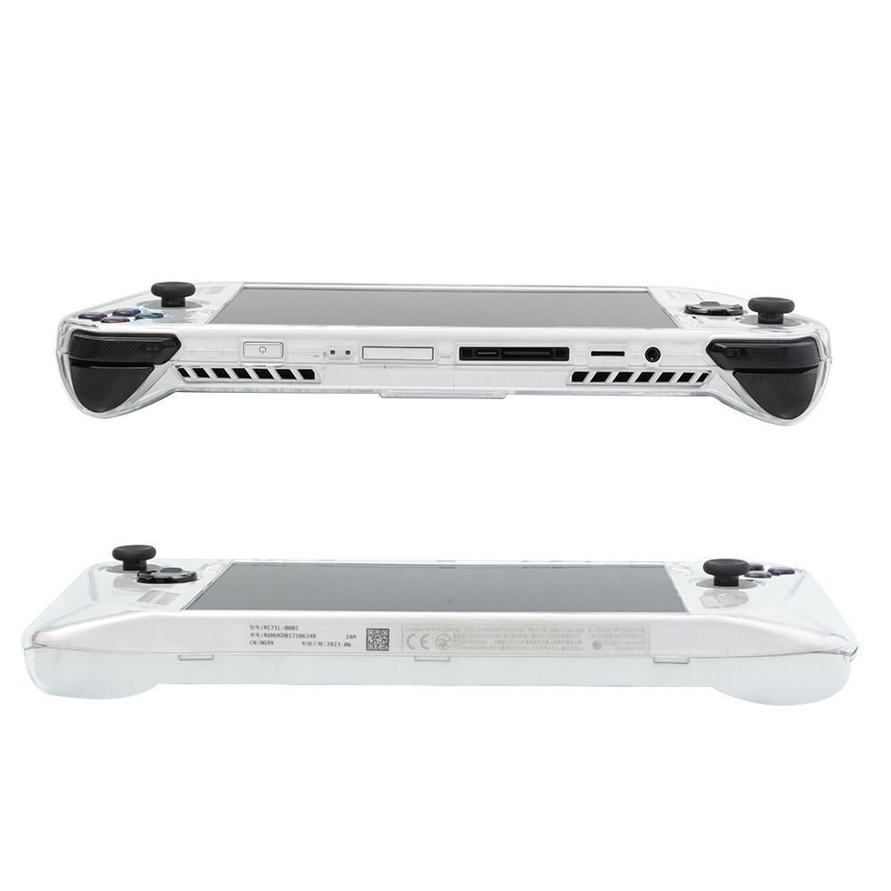 【Hot-Selling】 For ROG Ally Transparent Protective Case Shockproof Back Cover With Bracket Handheld Console Full Coverage Game Accessory.