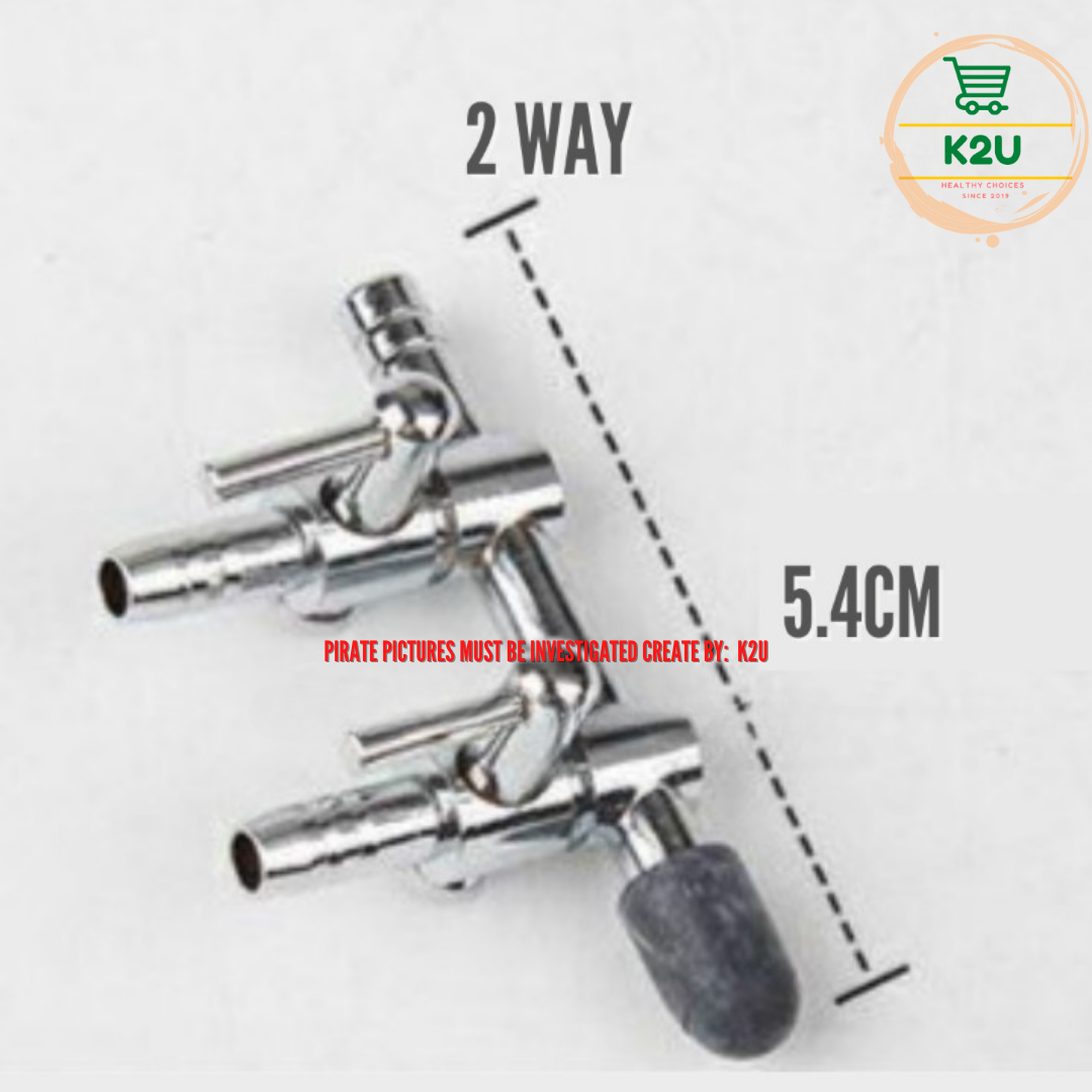 AQUANEAT Aquarium Air Flow Control Valves - 20pcs One-Way Valves For Fish Room Systems