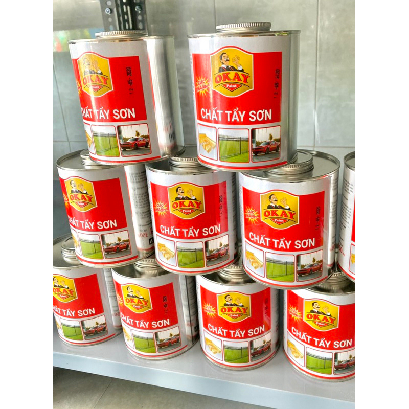 Chất Tẩy Sơn Okay 1 Lít