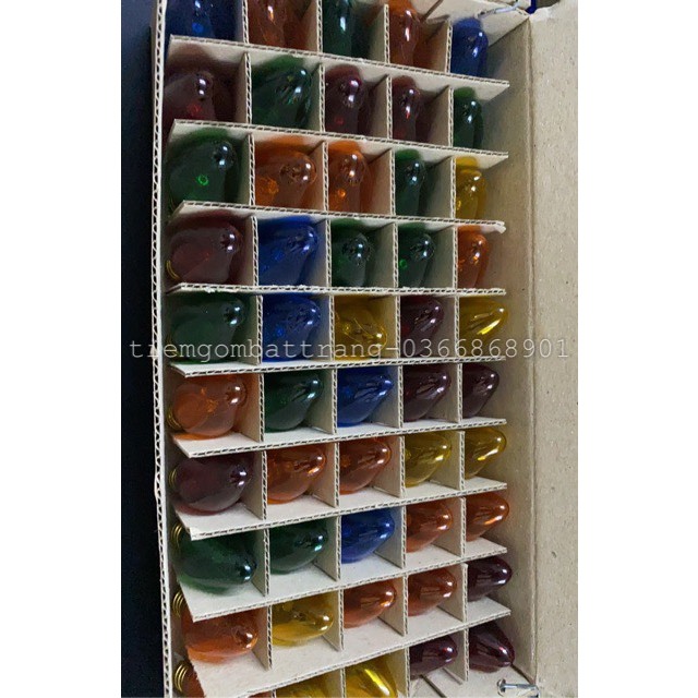 Đèn trái ớt cana E12 ( COMBO 10 bóng ) hàng xịn cao
