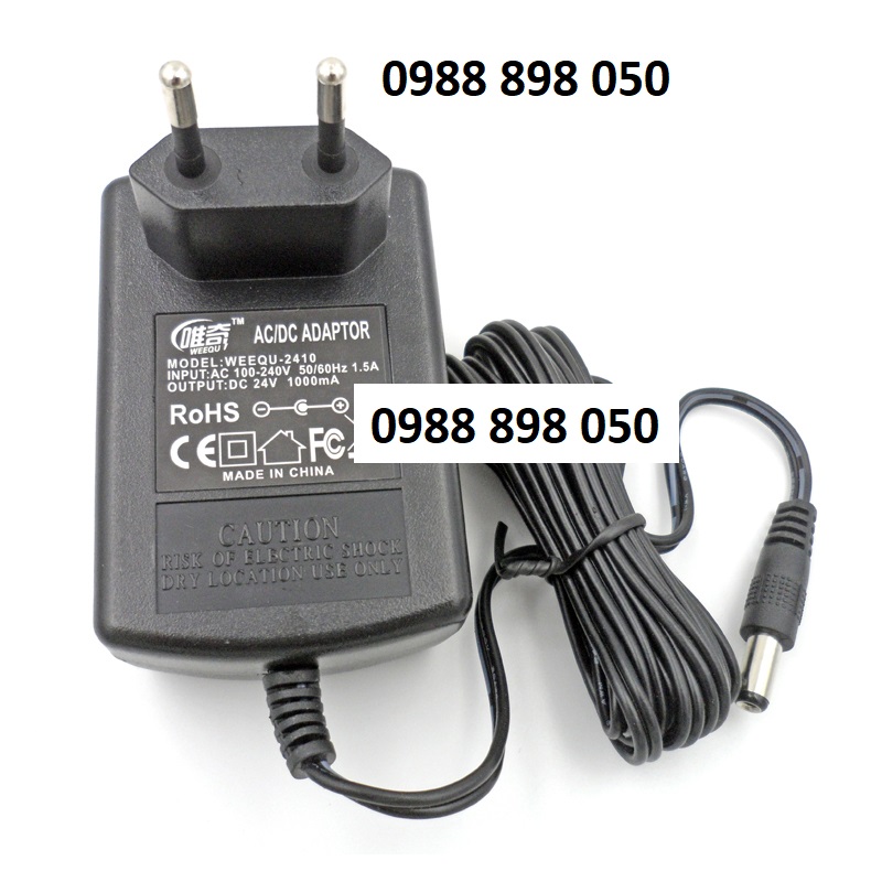SẠC 24V 1A (24V1000MA) CAO CẤP