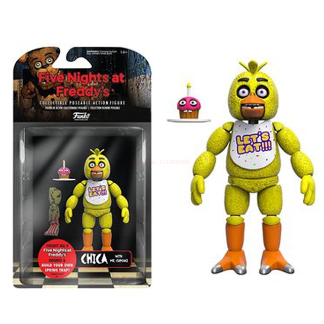Bear Midnight 15Cm Harem Five Nights Joint Movable Detachable Game Action Figure At Five Nights Security Breach Model Kids Toy