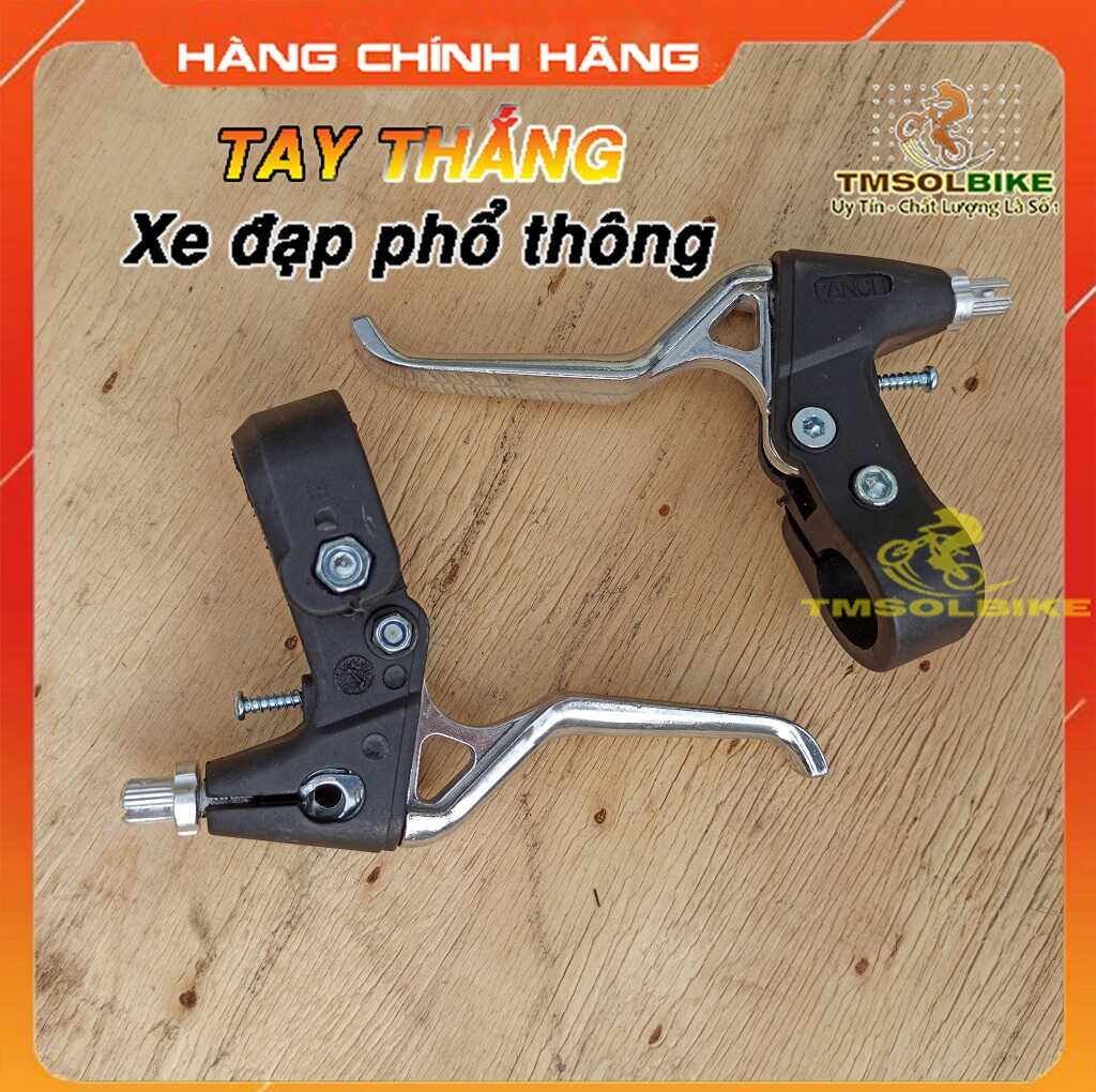 Cặp Tay Thắng xe đạp Phổ Thông thiết kế gọn đẹp