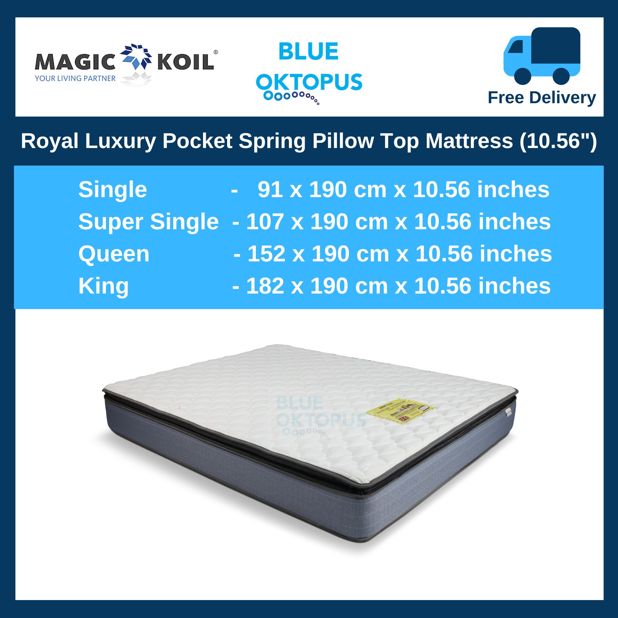 magic koil royal luxury mattress