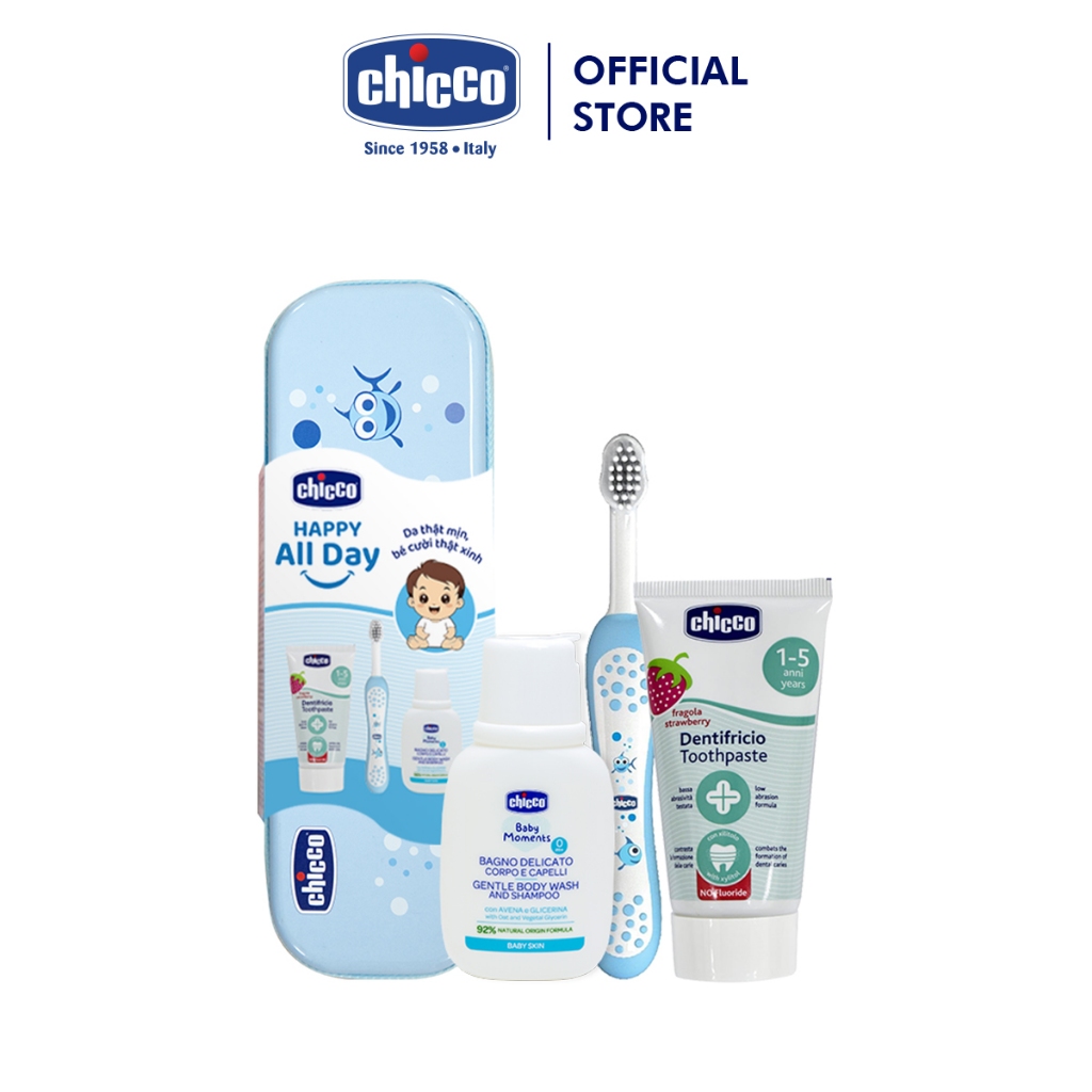 Bộ kit Chicco Happy All Day Cá xanh