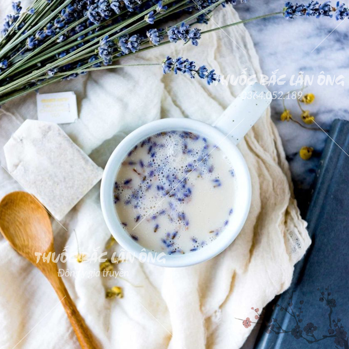 Nụ hoa oải hương 500g (Lavender khô, làm trà, tinh dầu, túi thơm)