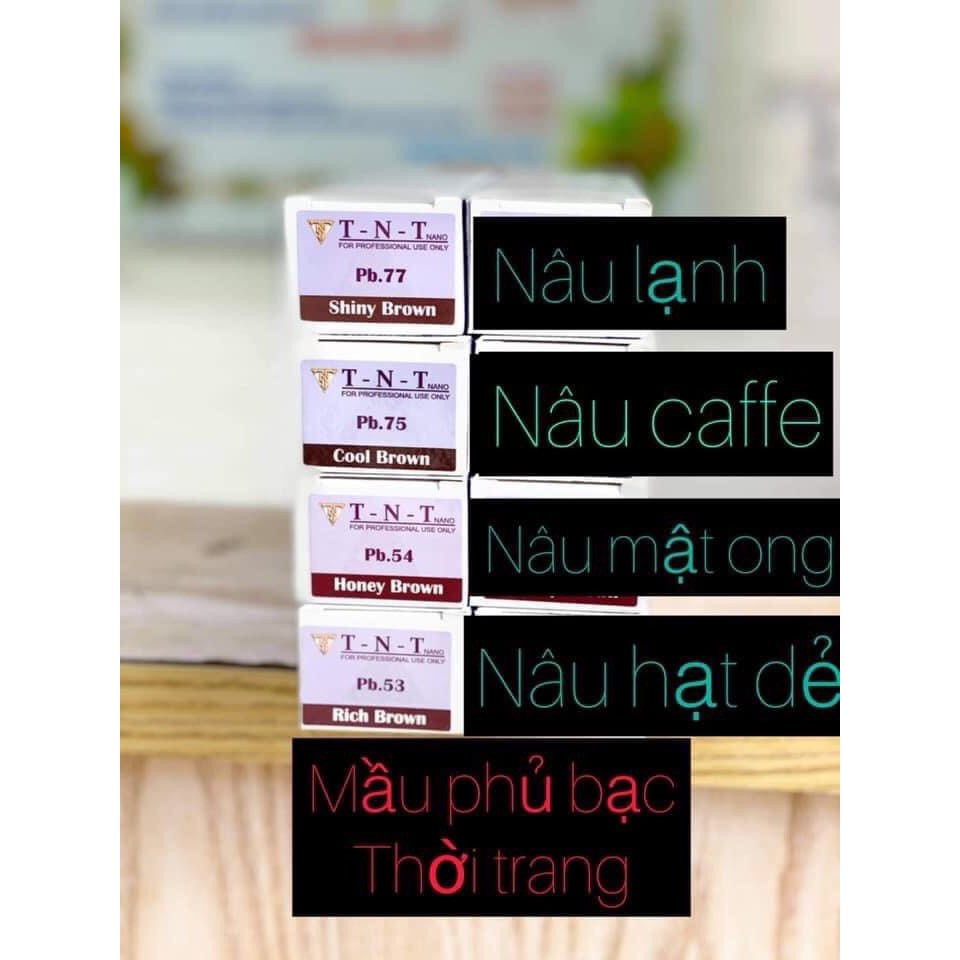 Thuốc nhuộm tóc TNT Plus - Màu nhuộm thời trang