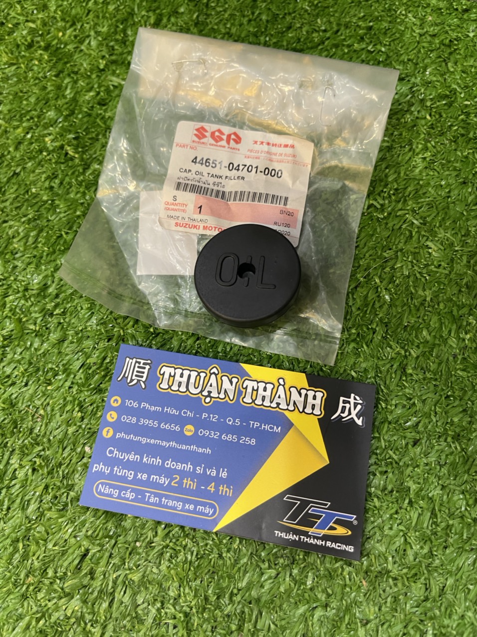 Nắp nhớt pha sport zin - Xipo - Satria - RGV