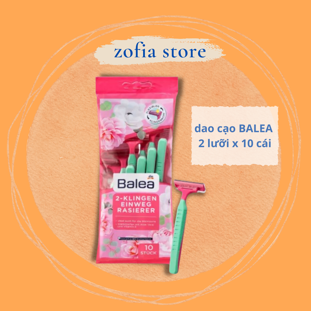 Dao cạo Balea dành cho nữ (gói 5 cái)