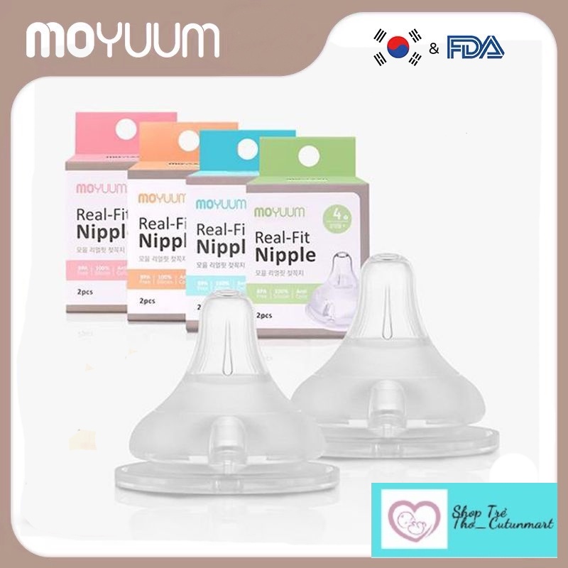 Núm ti bình Moyuum Hàn Quốc chính hãng 1/2/3/4
