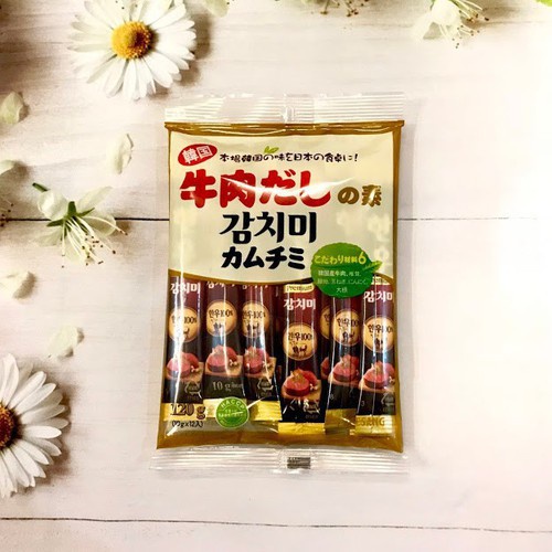 Hạt Nêm Bò Nấm Deasang Nhật Bản 120gr (12góix10gr)