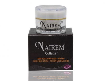 Kem Nairem Collagen – Kem mụn thâm, mờ sẹo, phục hồi da, se khít lỗ chân lông 8g