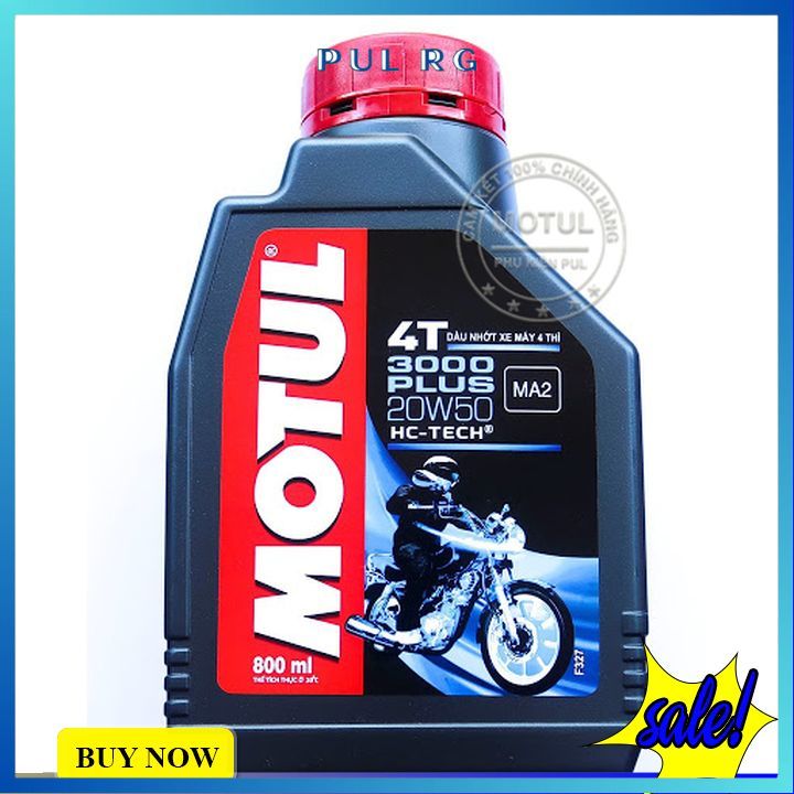 Nhớt xe số motul 3000 plus 4t 20w50 800ml