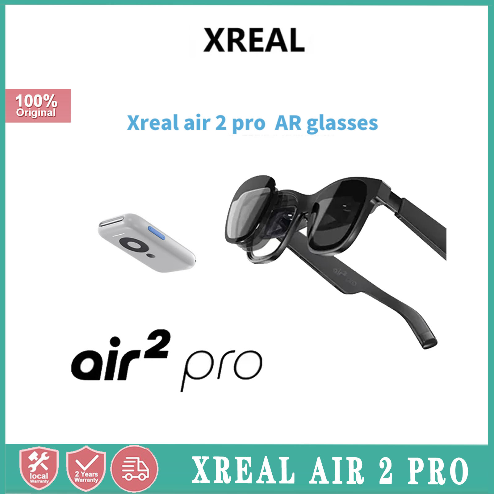 XREAL Nreal Air 2 Pro Smart AR Glasses HD 130 Inches Large Screen