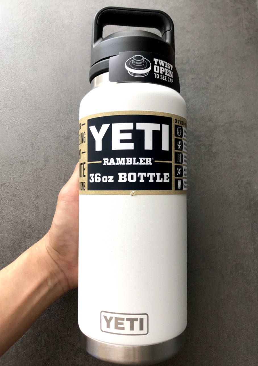[Hanie Home] Bình giữ nhiệt YETI chính hãng - Bottle 36oz (1.09L) With Chugcap ~