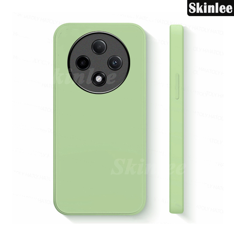 Phone case For OPPO F27 Pro Plus Back cover Soft Liquid Skin friendly Silicone Rubber Environmentally Cover For OPPO F27 Pro Cover cases.