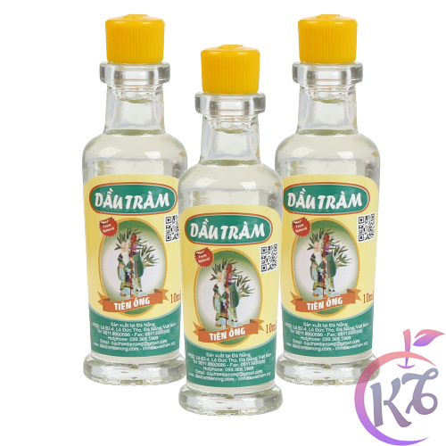Combo 3 chai Tinh dầu tràm tiên ông 10ml nguyên chất dành cho trẻ em, phụ nữ sau khi sinh và người cao tuổi - dầu tràm ông tiên - dau tram ong tien cho be