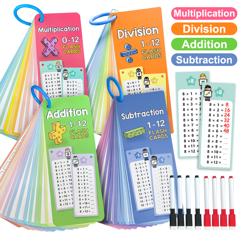【แบบฝึกหัด คิดเลขเร็ว + - x ÷】Addition/ Subtraction/ Multiplicative ...