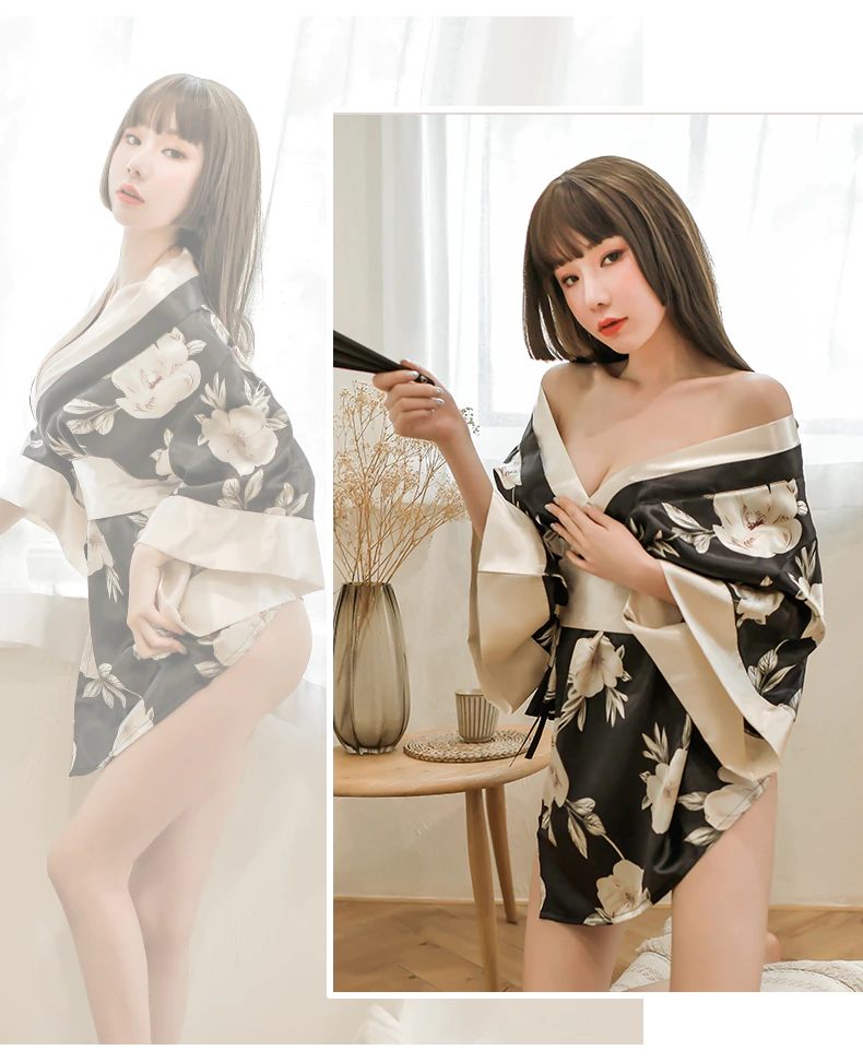 Áo choàng ngủ kimono Nhật Bản