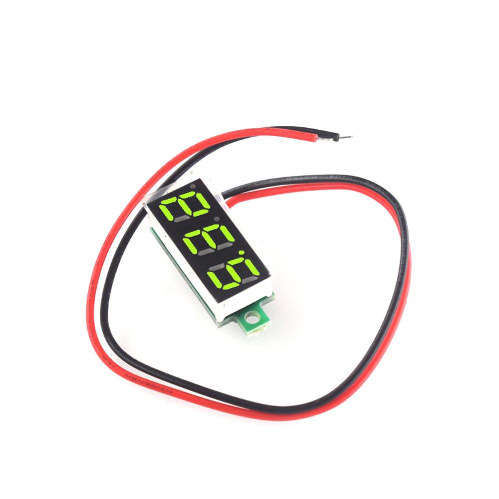 0.28inch Mini Digital Voltmeter LED Display DC2.5-30V Voltage Tester Panel