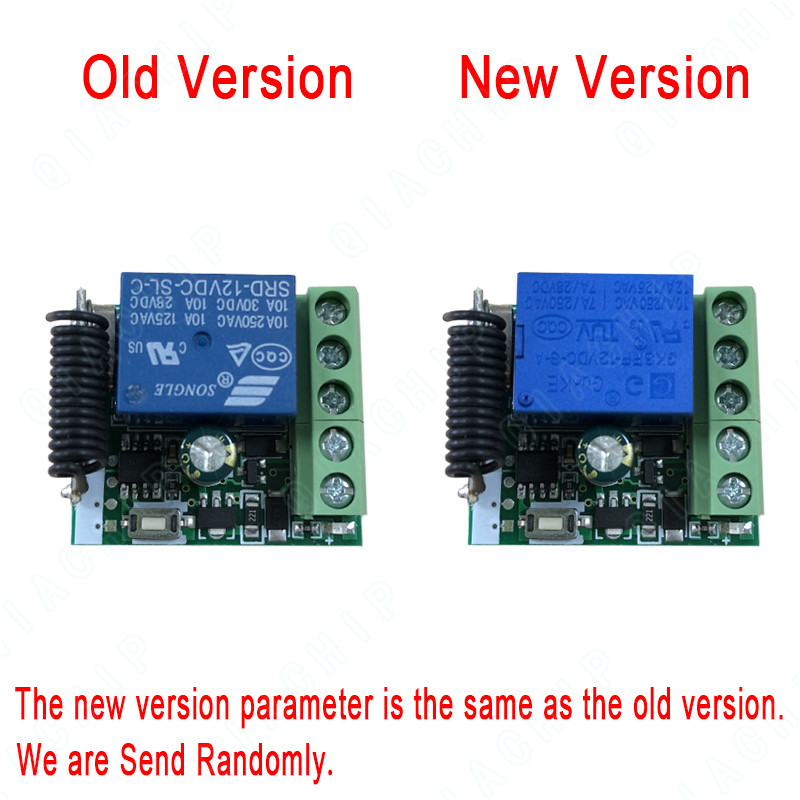Qiachip%20433mhz%20Dc%2012v%201ch%20Rf%20Relay%20Module%20Wireless%20Remote%20Control%20Switch%20Smart%20Home%20Controller%20For%20Gate%20Door%20-%20Image%202