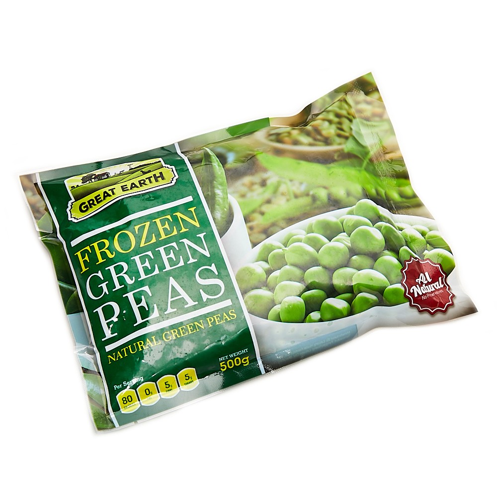 Great Earth Frozen Green Peas 500g Lazada PH