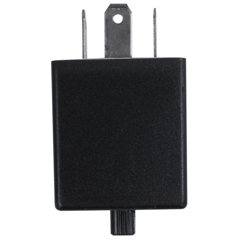 Motorcycle 3 Pin Adjustable Electronic Led Flasher Relay For Car Turn Signal Blinker Light