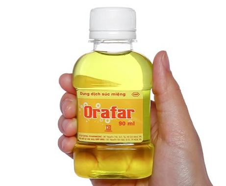 Dung dịch Súc miệng ORAFAR (Chai 90ml), Bảo vệ răng miệng, sạch mùi hôi