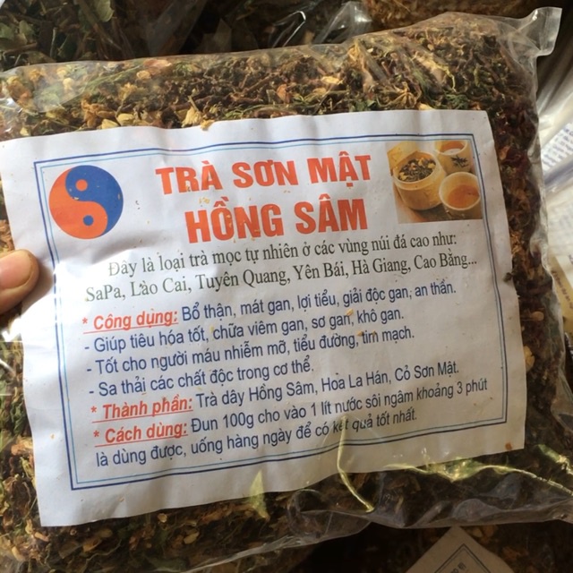 Trà sơn mật hồng sâm sapa túi 1kg