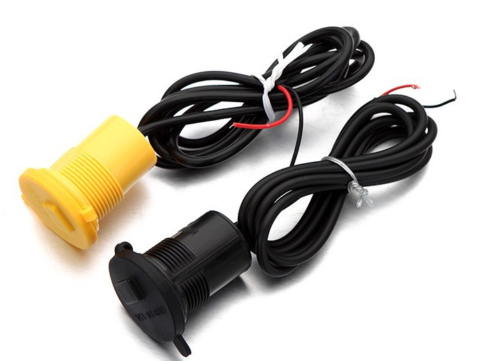 Sạc USB điện thoại dùng xe máy 12-24V ra 5V2A