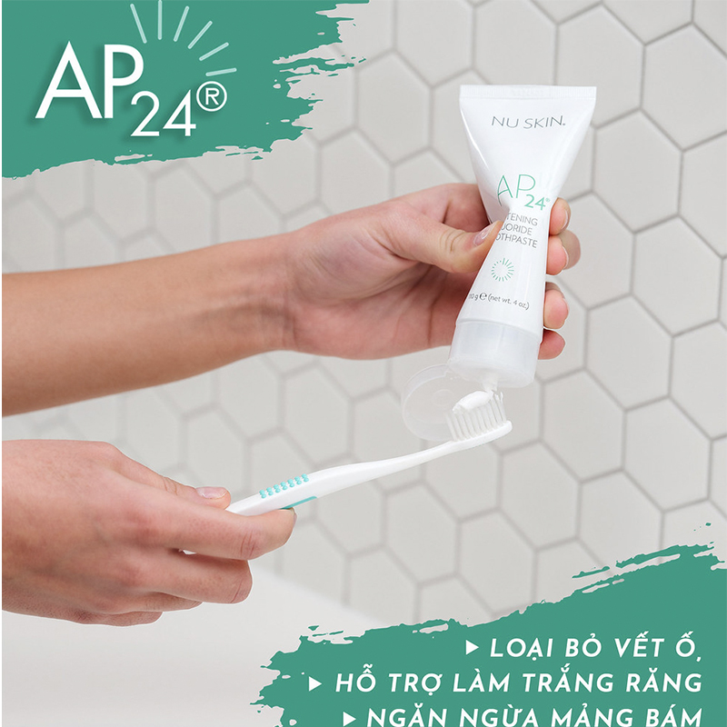 [CHÍNH HÃNG] Kem Đánh Răng AP24 Nuskin Date Mới Nhất Có Tem Phụ Nhập Khẩu