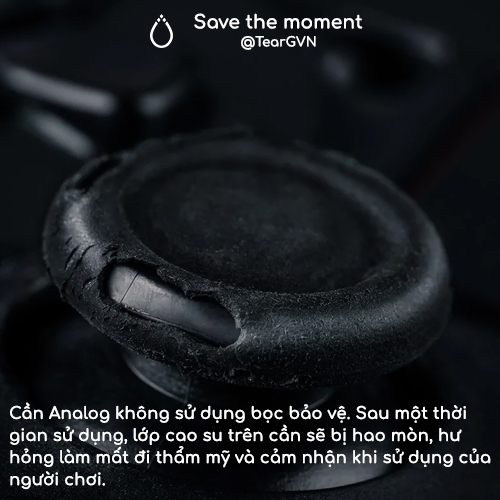 Bộ nút bọc Analog Skull & Co cho tay cầm Switch Pro Controller / PS5 / PS4 - Vỉ 3 cặp