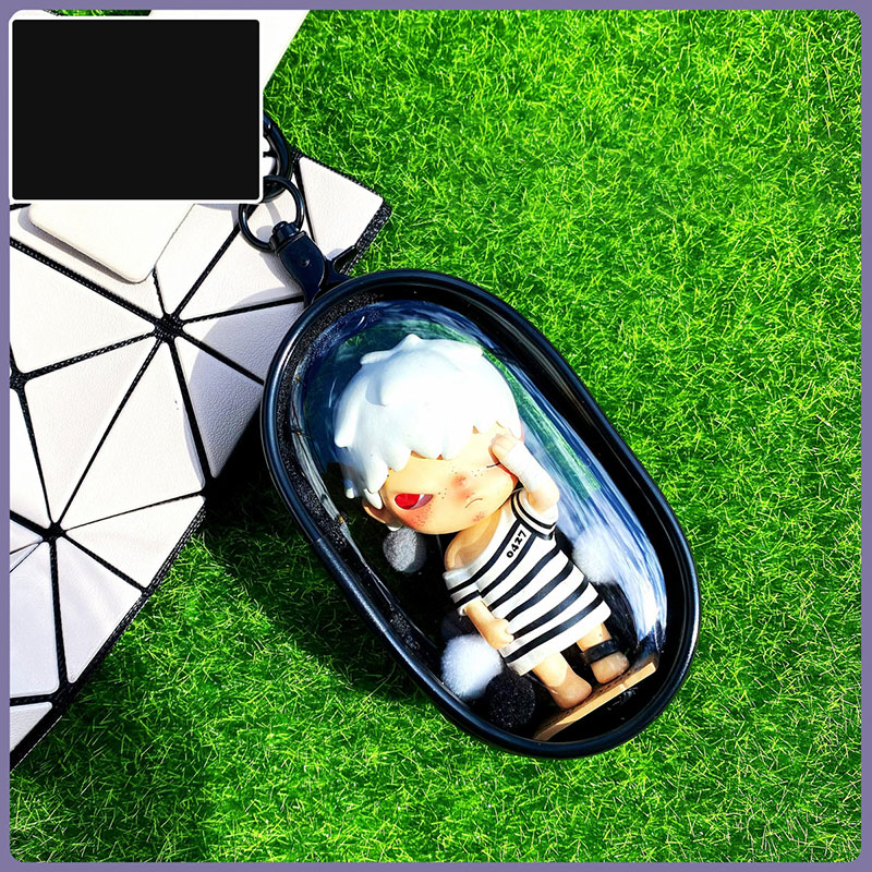 Cute bento bag modeling small hanging bag closed blind box display storage bag