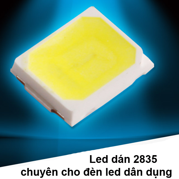 (Gói 5 con) LED Dán 2835 0.2W-1W, 3V/9V 6500K / 3000K