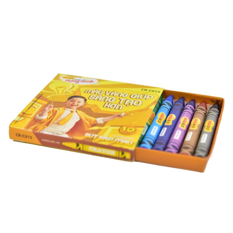 Bút sáp màu colokit cr-c015 1 hộp 10 màu