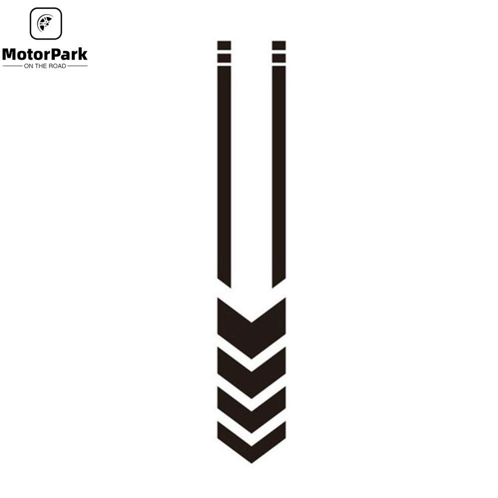Durable Universal Motorcycle Racing Body Side Stripe Decal Sticker for Bumper Decoration