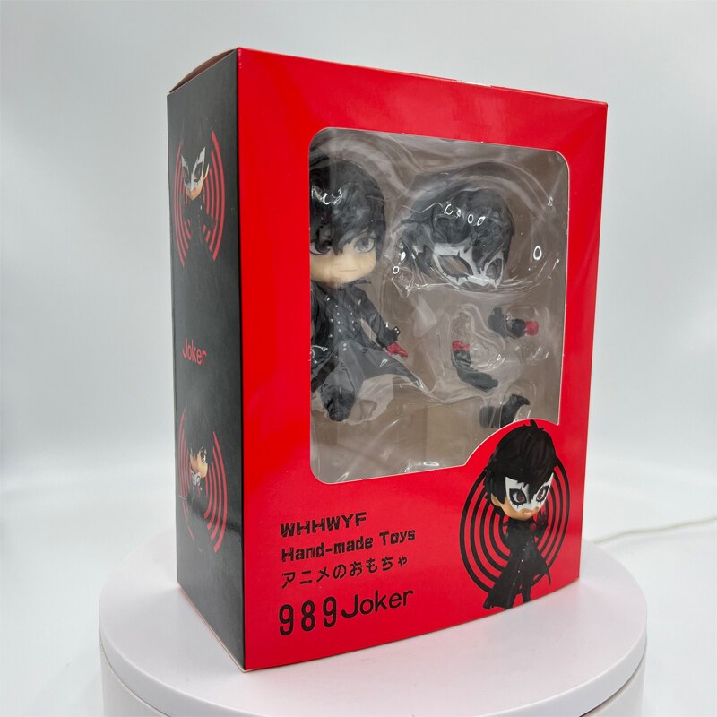 10cm Megami Tensei Persona 5 Joker Amamiya Ren Anime Figure Q Version 989#  Ren Amamiya Action Figure Collection Model Doll Toys - Action Figures -  AliExpress