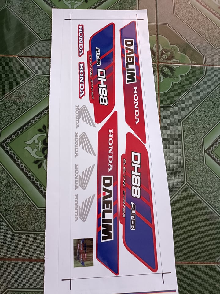 Tem rời DH88 xanh đỏ
