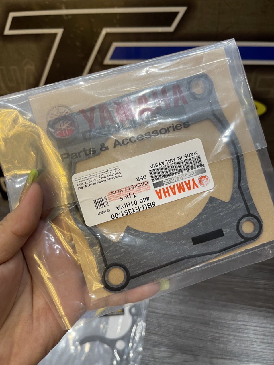 Ron máy yaz zin hảng - yaz125